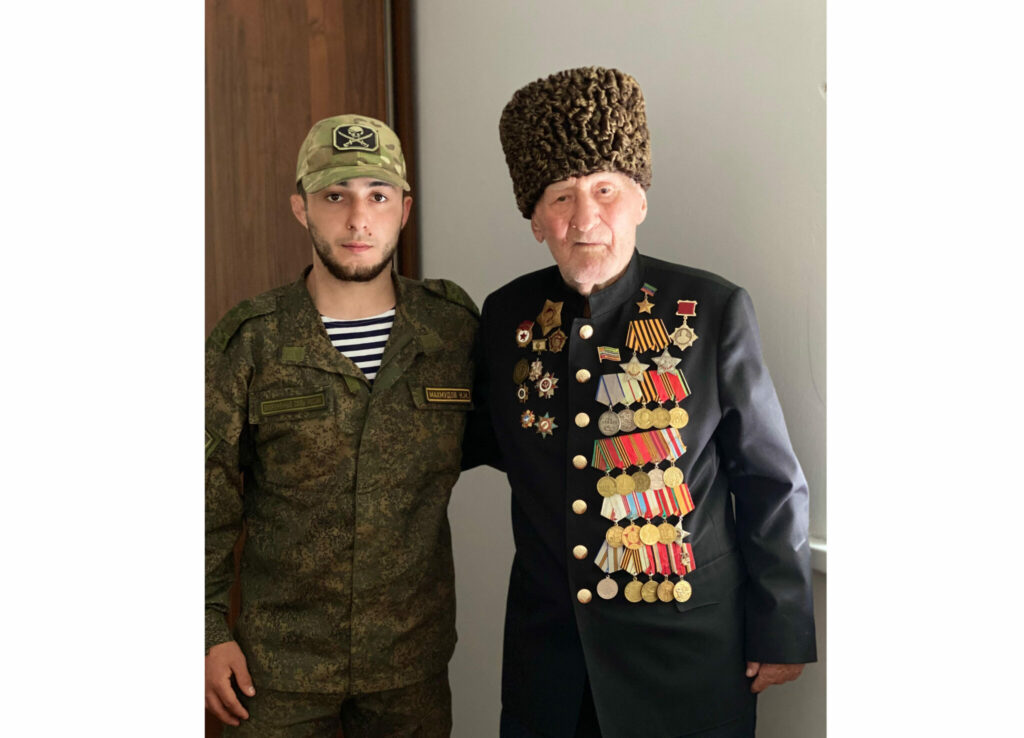 Russian President awards 100-year-old Dagestani veteran title of Hero of Russian Federation